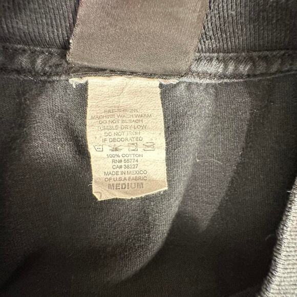 Vintage Y2K NFL Black/Orange Cincinnati Bengals Graphic T-shirt M - Picture 5 of 7